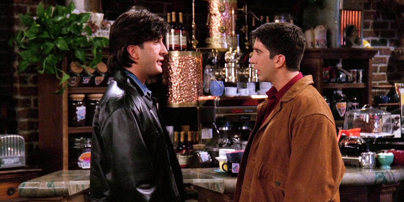 Russ e Ross conversando em Friends