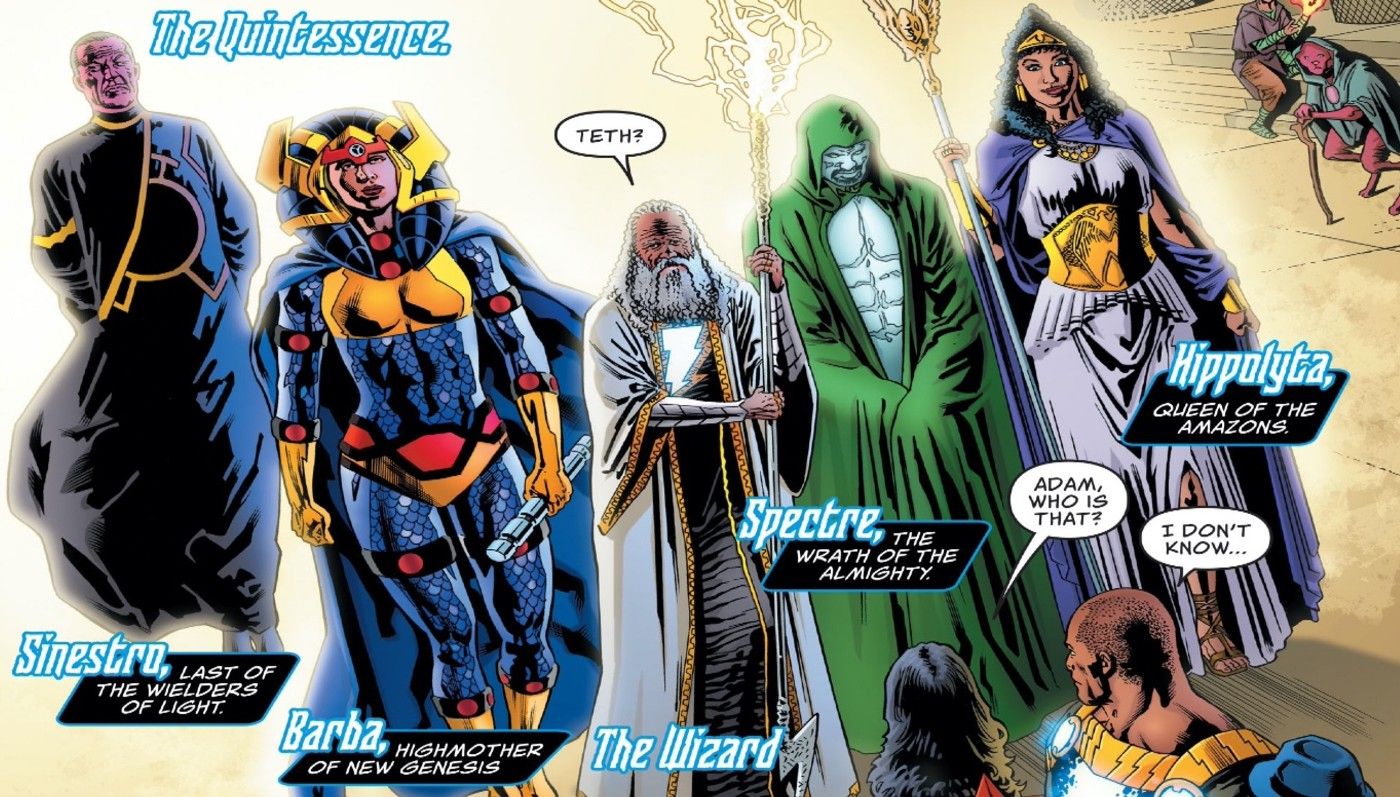 Who Are The Quintessence? DC’s High Council of Gods Explained
