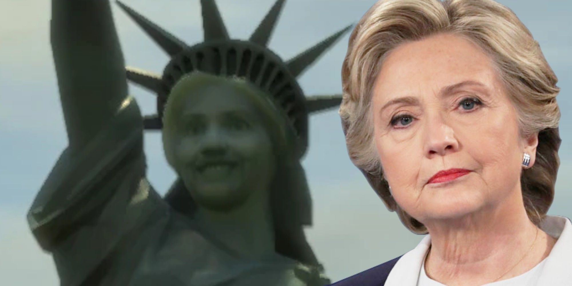 GTA 4 Statue Of Happiness Resembles Hillary Clinton 