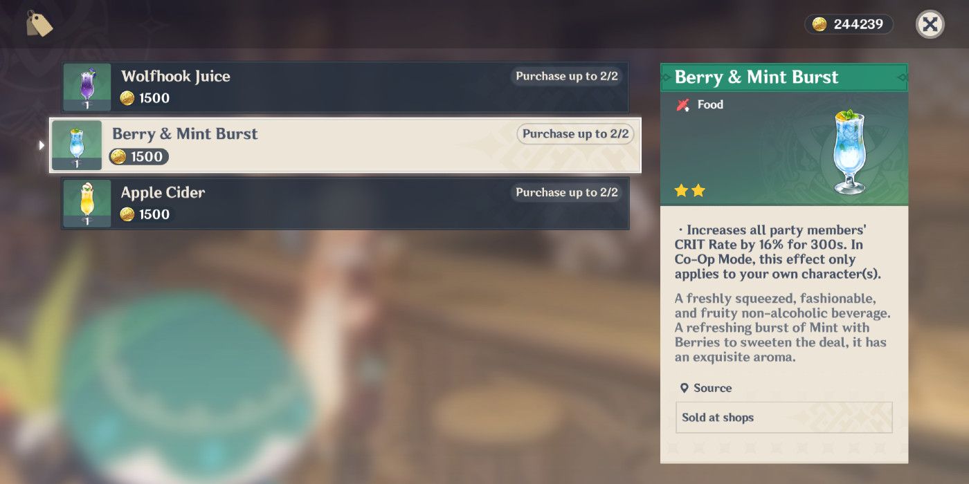 Where to Find Berry & Mint Burst In Genshin Impact (& What It’s For)