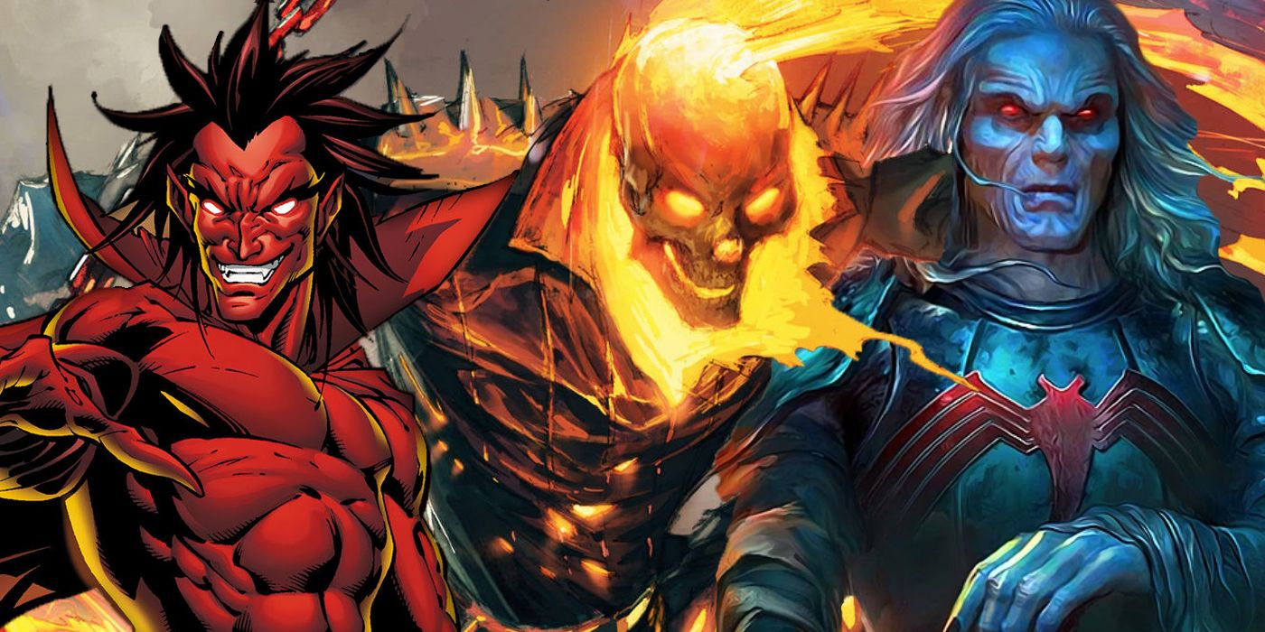 Ghost Rider Takes on Mephisto AND King in Black for Control of Hell