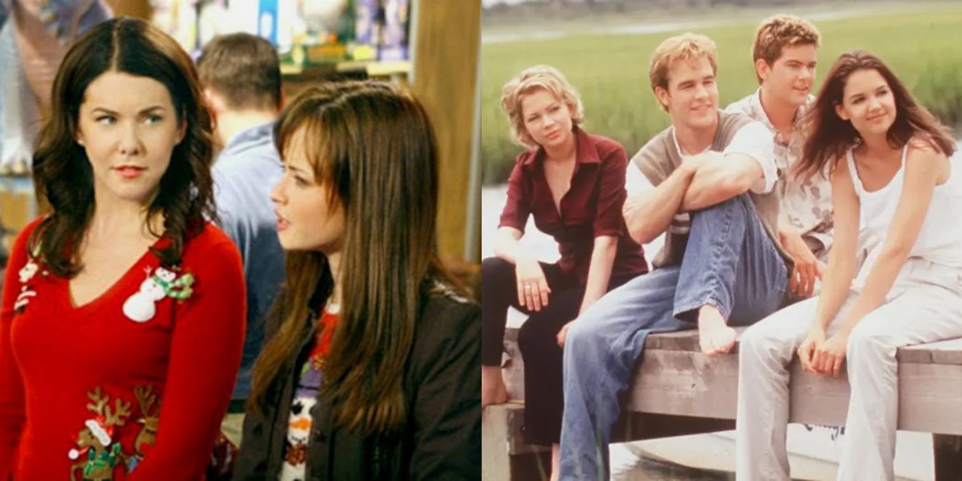 gilmore girls lorelai rory dawson's creek jen pacey dawson joey featured image