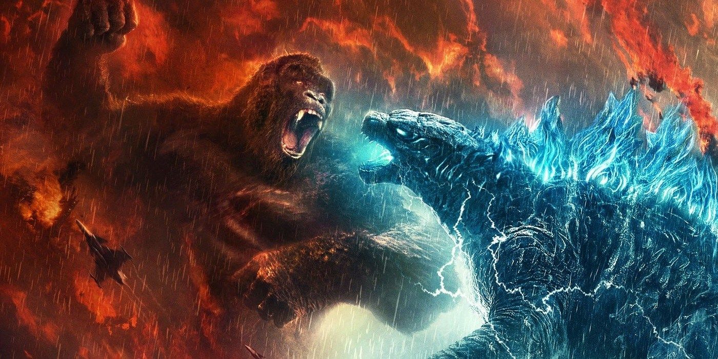 Godzilla Vs Kong Poster Takes The Fight To The Ocean