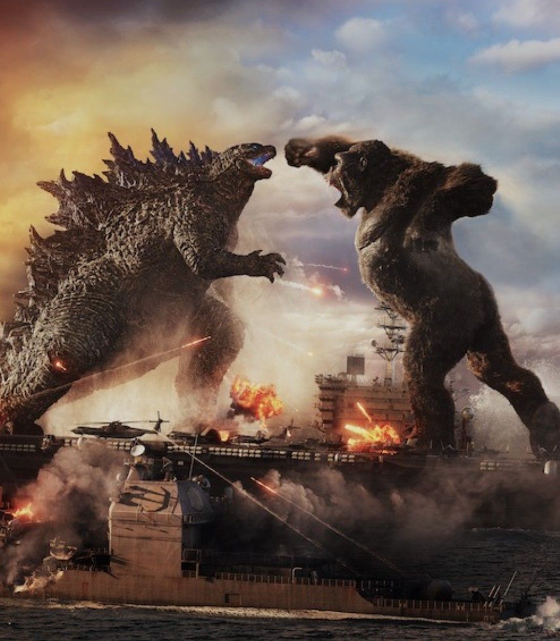 Godzilla vs Kong HD shot vertical