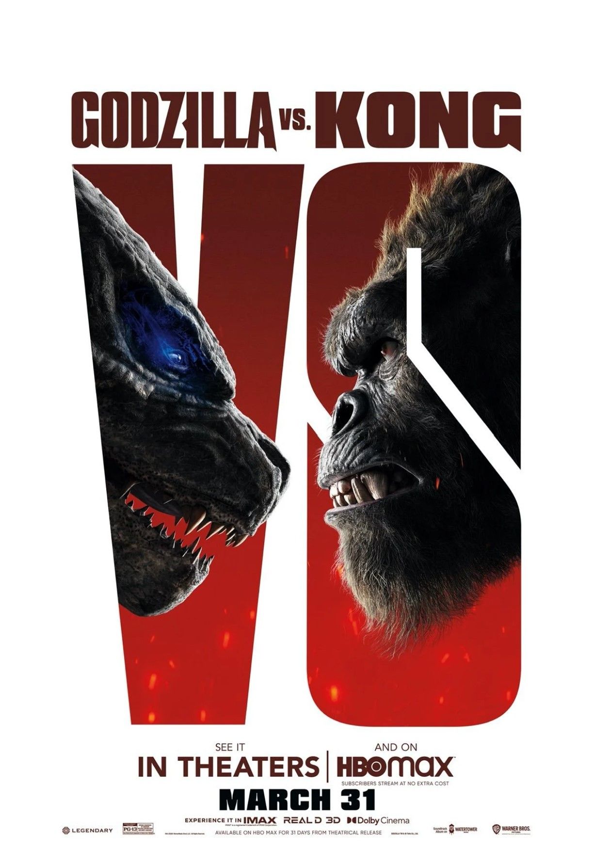 Godzilla vs Kong poster full size