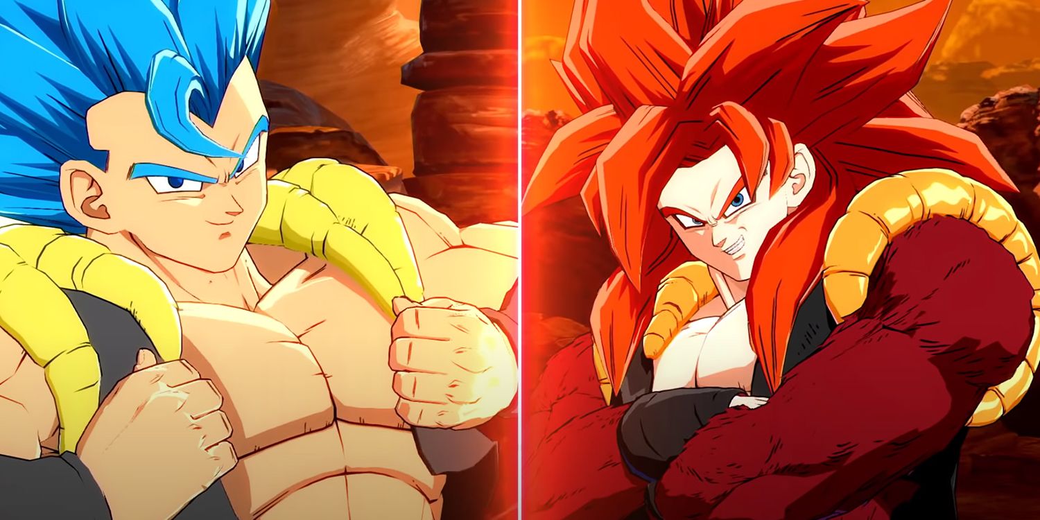 Gogeta SSJ4 em Dragon Ball FighterZ