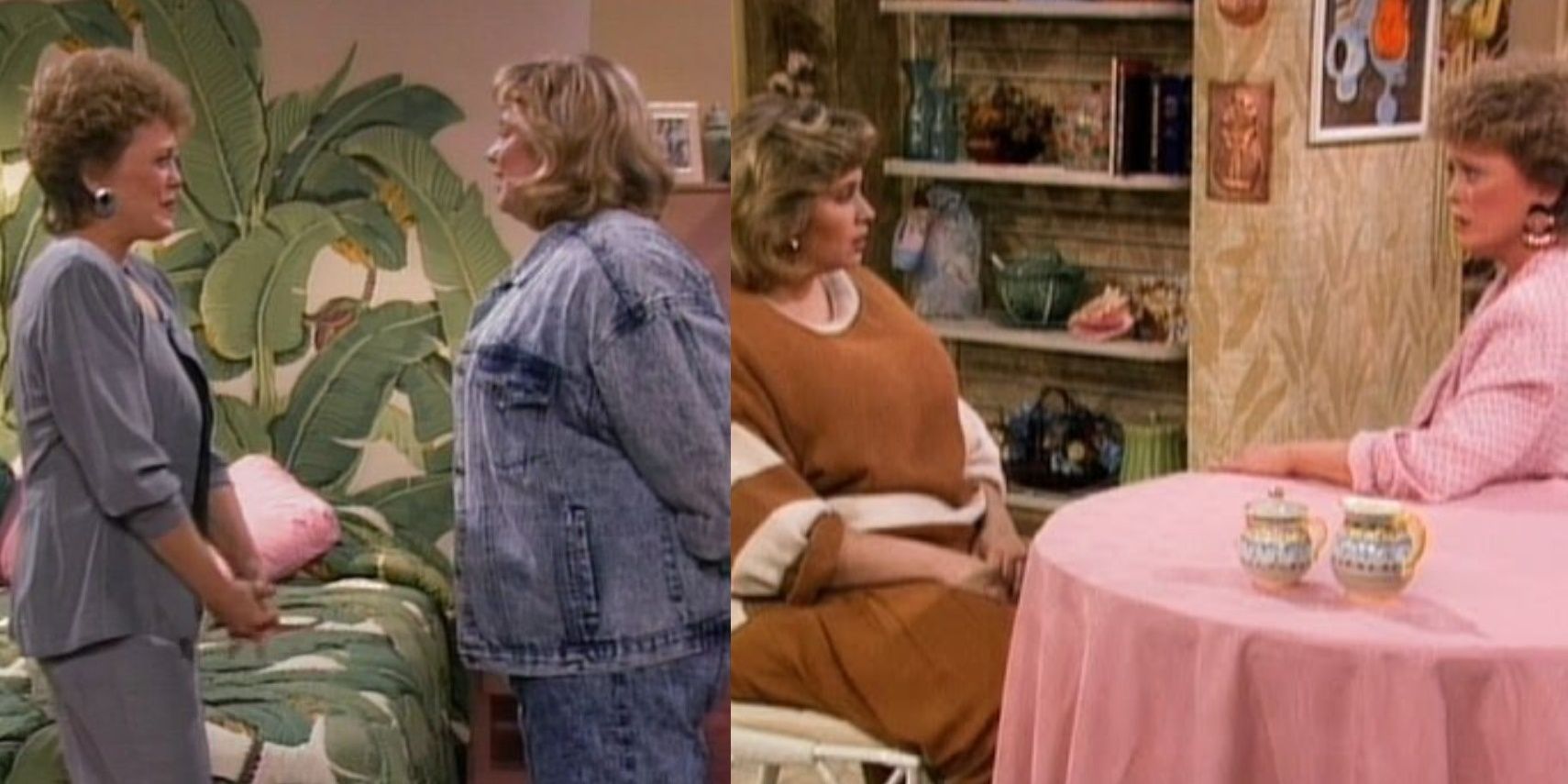 Blanche Devereaux (Rue McClanahan) and her daughter in &quot;The Golden Girls.&quot;