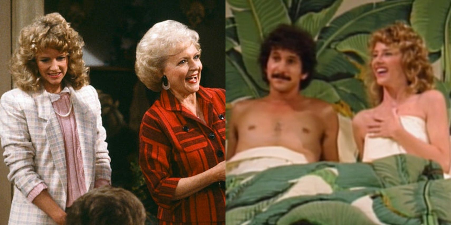 Rose Nylund (Betty White) and her daughter in &quot;The Golden Girls.&quot;