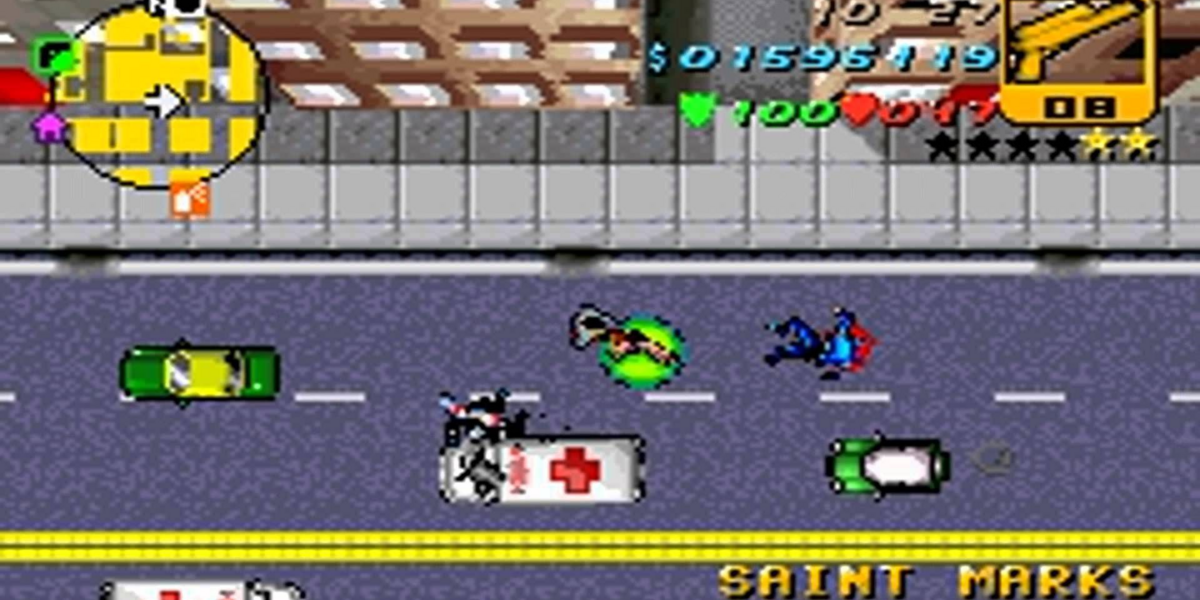 Screenshot of Grand Theft Auto Advance