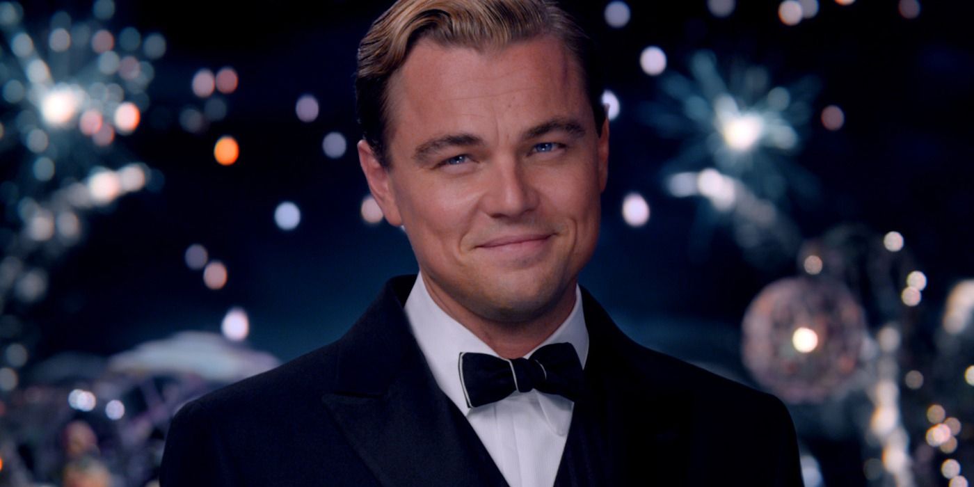 Leonardo DiCaprio as Gatsby in The Great Gatsby