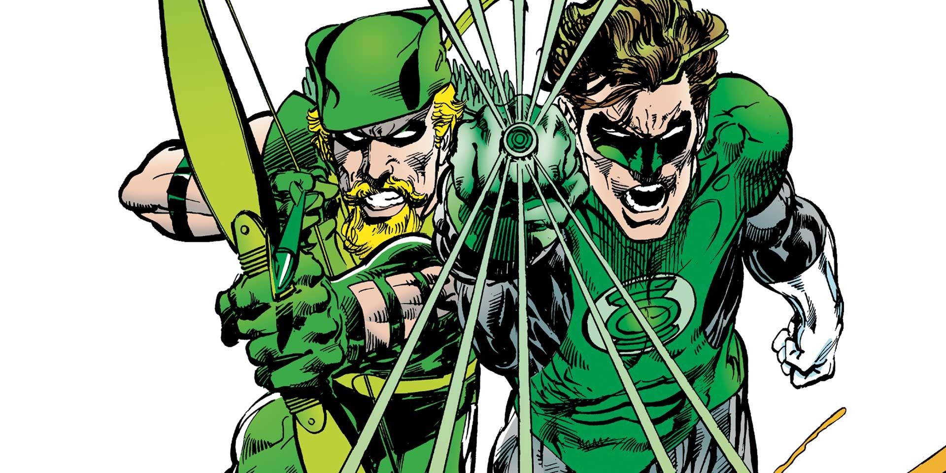Green Arrow And Green Lantern from DC Comics