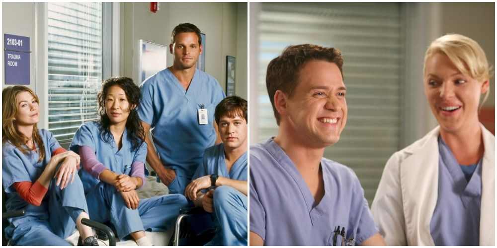 Greys Anatomy Izzie Alex George Cristina Meredith