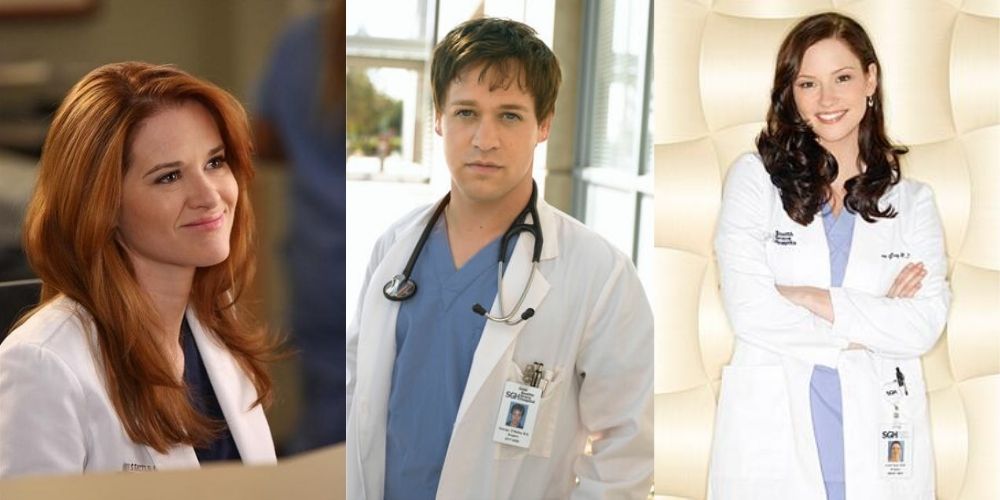 Greys anatomy george lexie and april