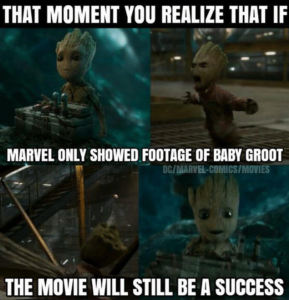 Guardians of the Galaxy: 10 Most Hilarious Groot Memes