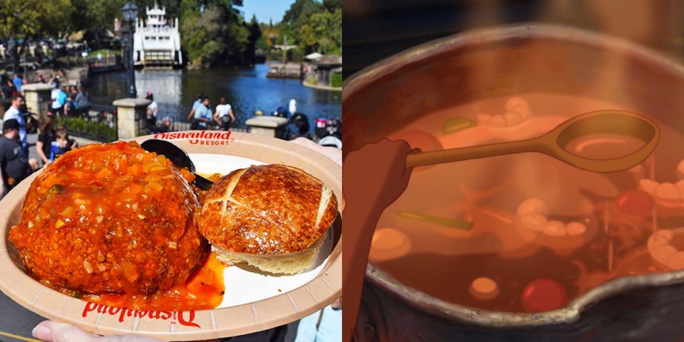 Gumbo in Disneyland and from Princess and the Frog