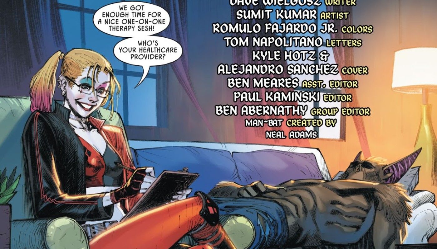 Harley Quinn’s Monstrous New Patient is Redefining Her Origin