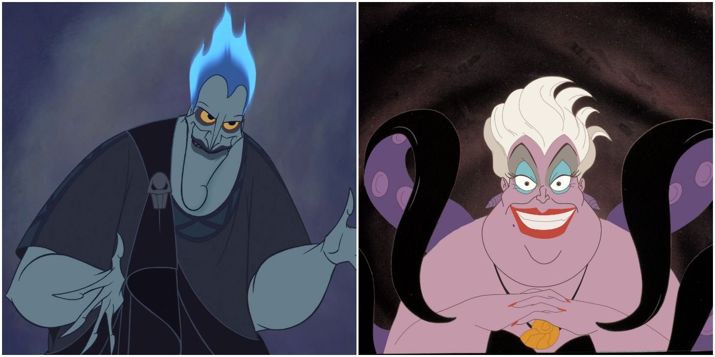 Disney villains Hades and Ursula