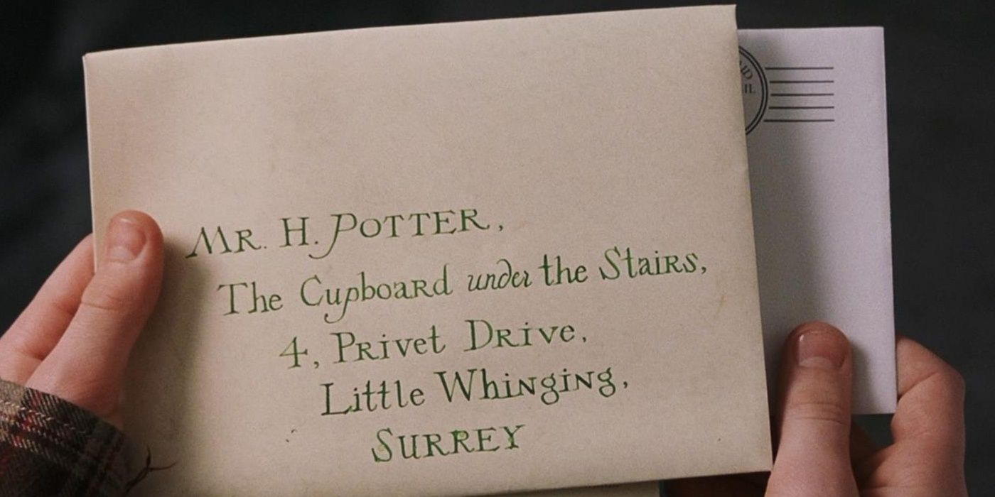 Harry Potter's letter to Hogwarts