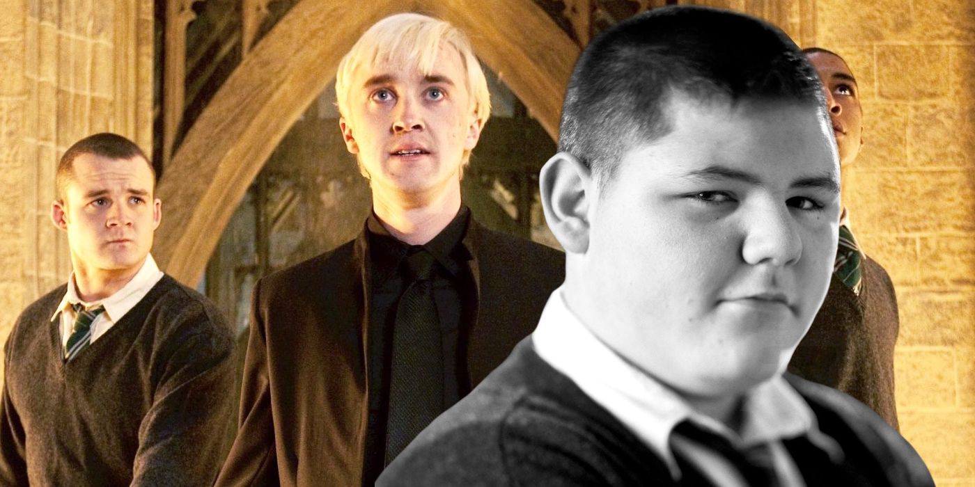 Harry Potter why Crabbe not in Deathly Hallows
