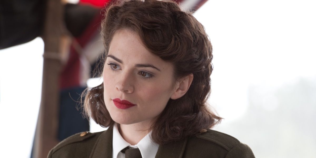 Hayley Atwell as Peggy Carter in Captain America: The First Avenger