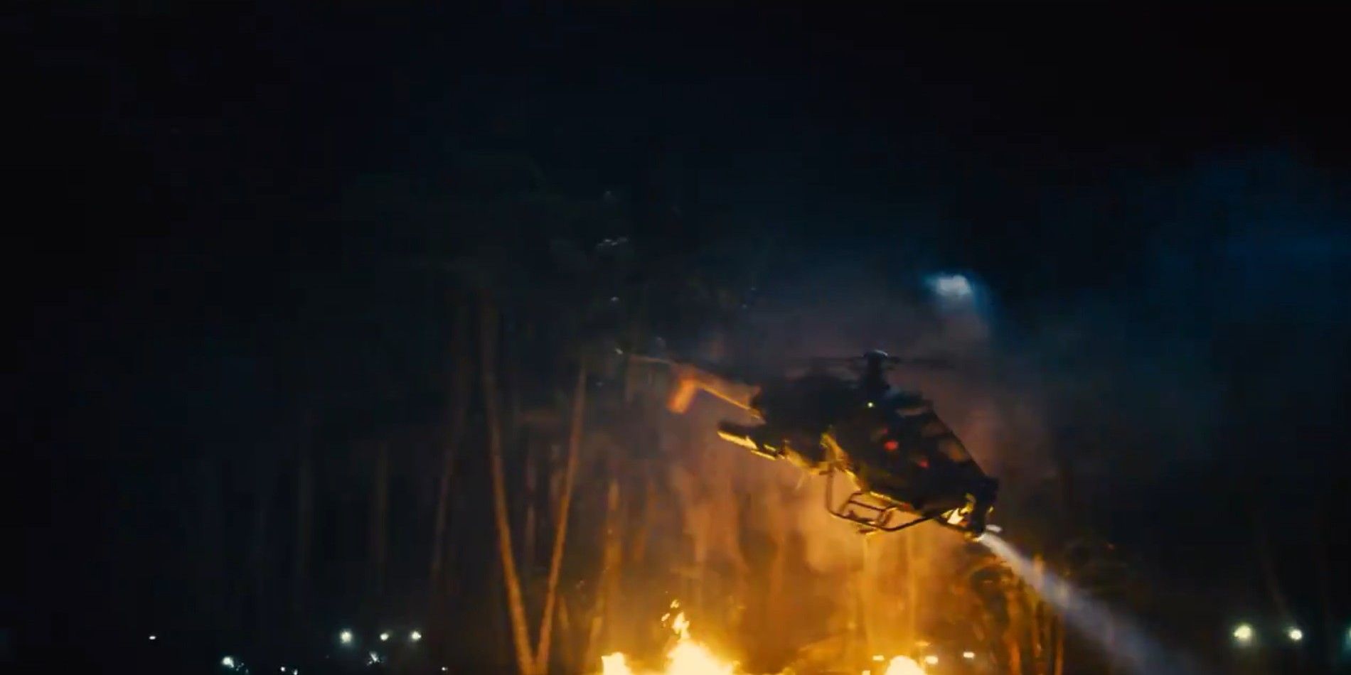 Helicopter in The Suicide Squad