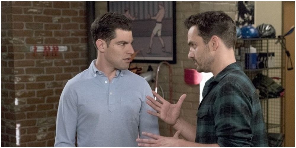 Schmidt and Nick in New Girl