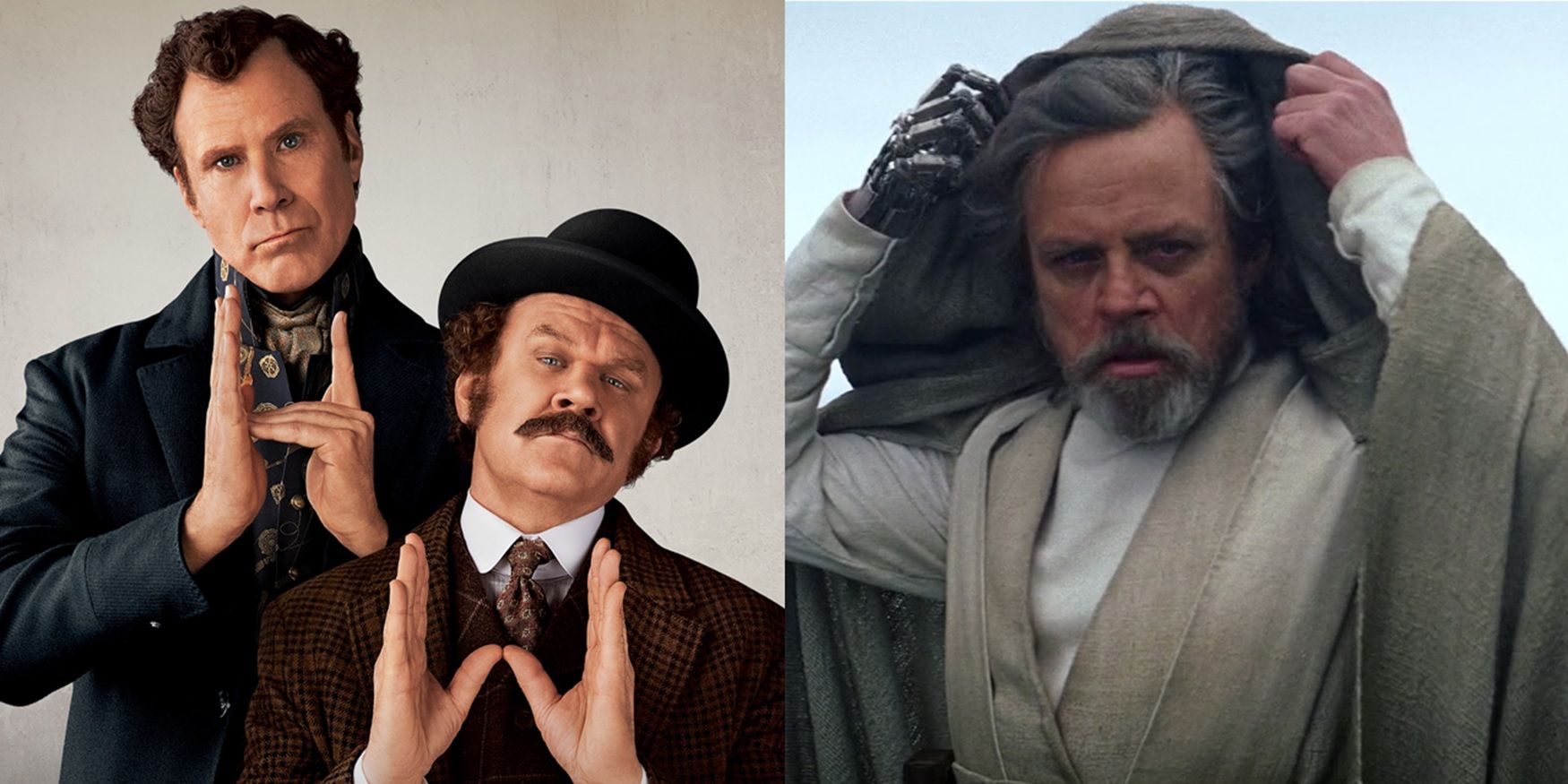 Holmes and Watson and Star Wars The Force Awakens