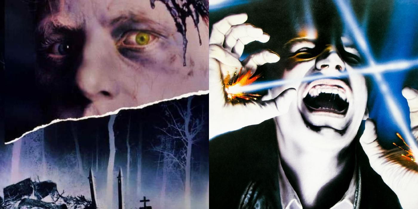 Side-by-side posters for Pet Sematary and Near Dark