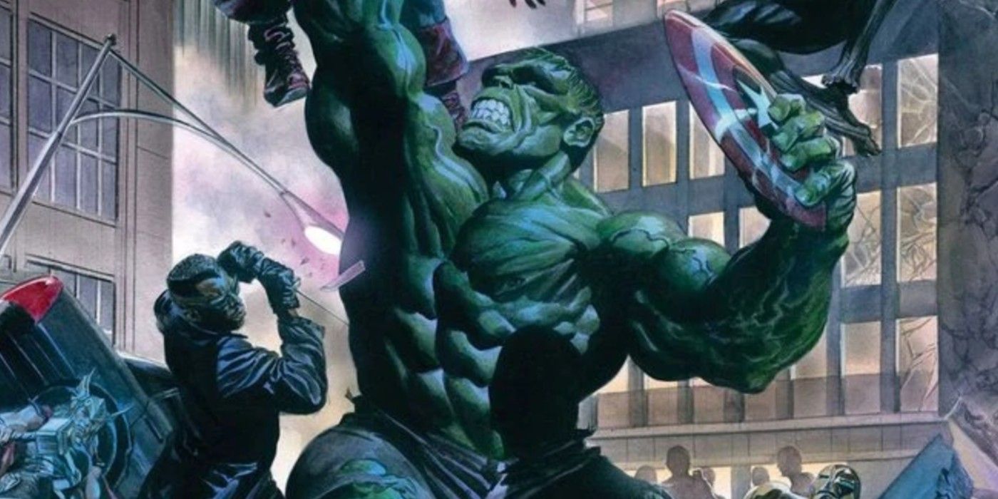 Hulk Avengers Alex Ross Cover
