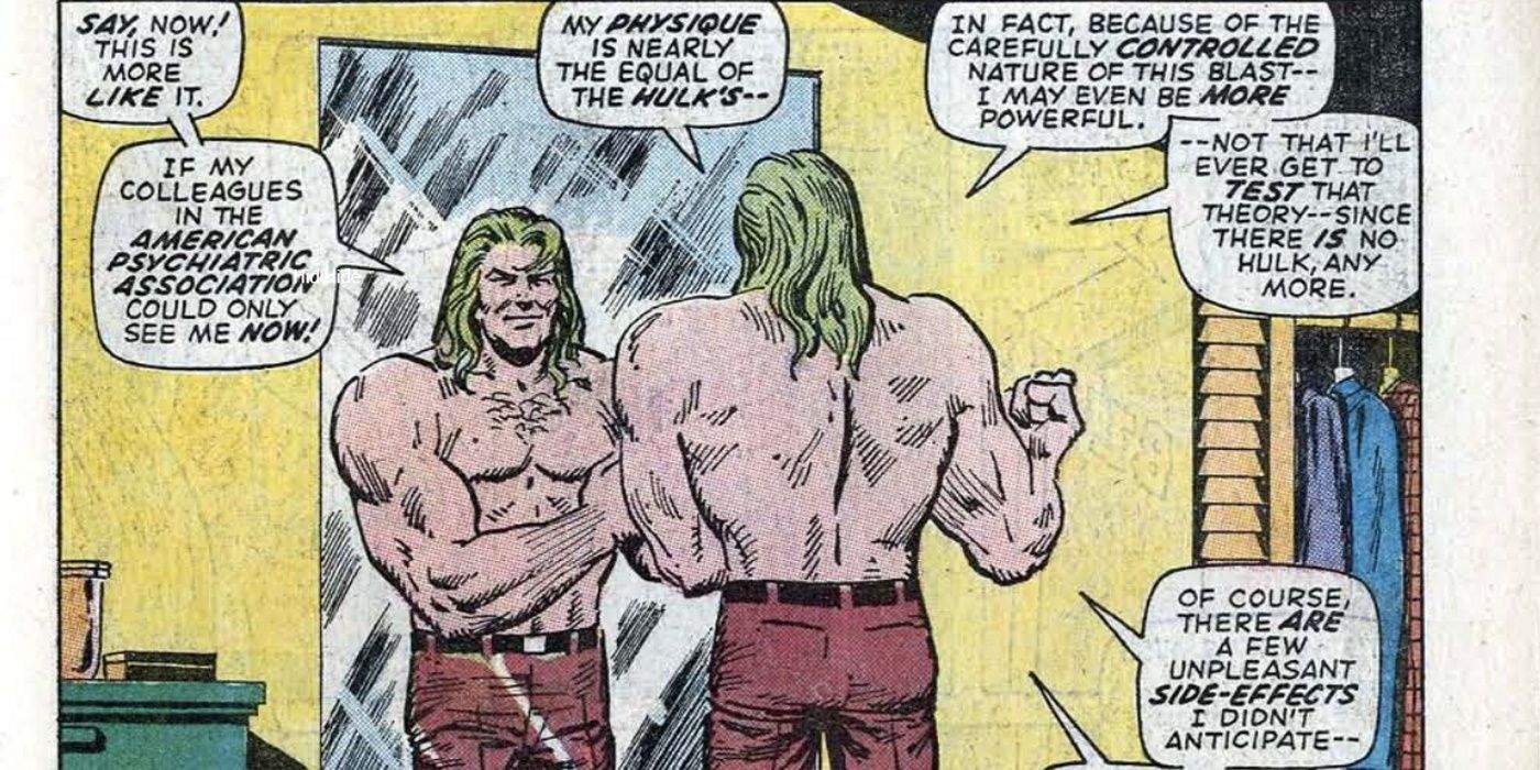 Doc Samson gains powers in Marvel Comics.
