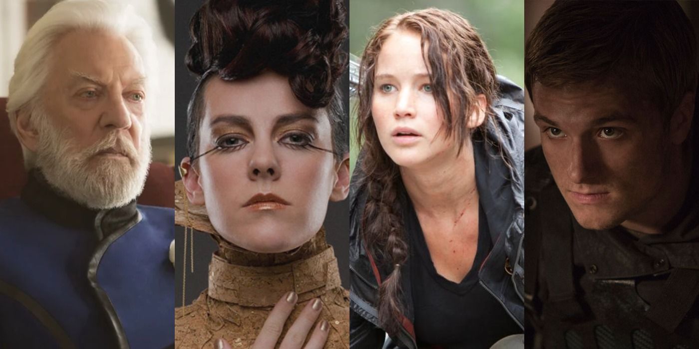 President Snow/Joanna/Katniss/Peeta in The Hunger Games