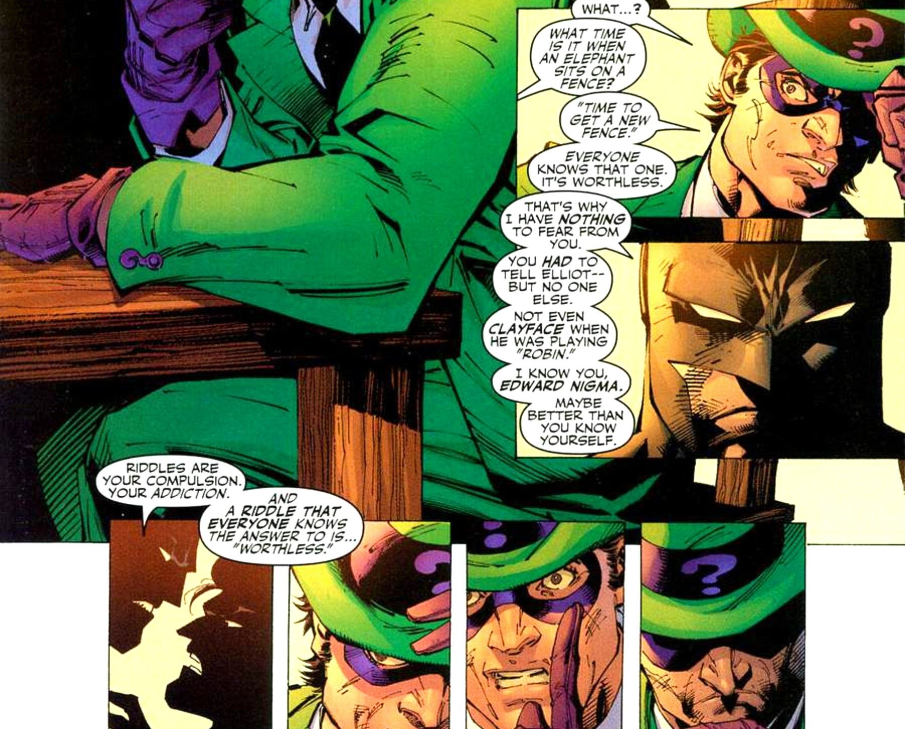 Batman Revealed The Riddler's Greatest Weakness With A Single Question
