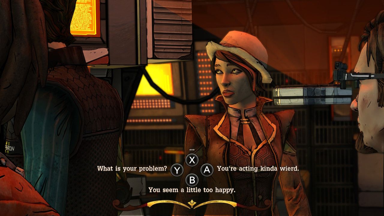 Tales from the Borderlands Switch dialogue