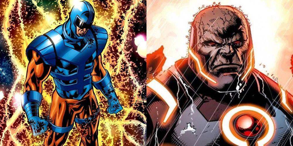 Infinity Man And Darkseid.