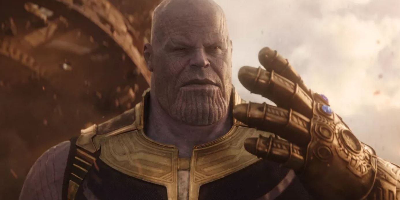 Thanos in the MCU's Avengers: Infinity War
