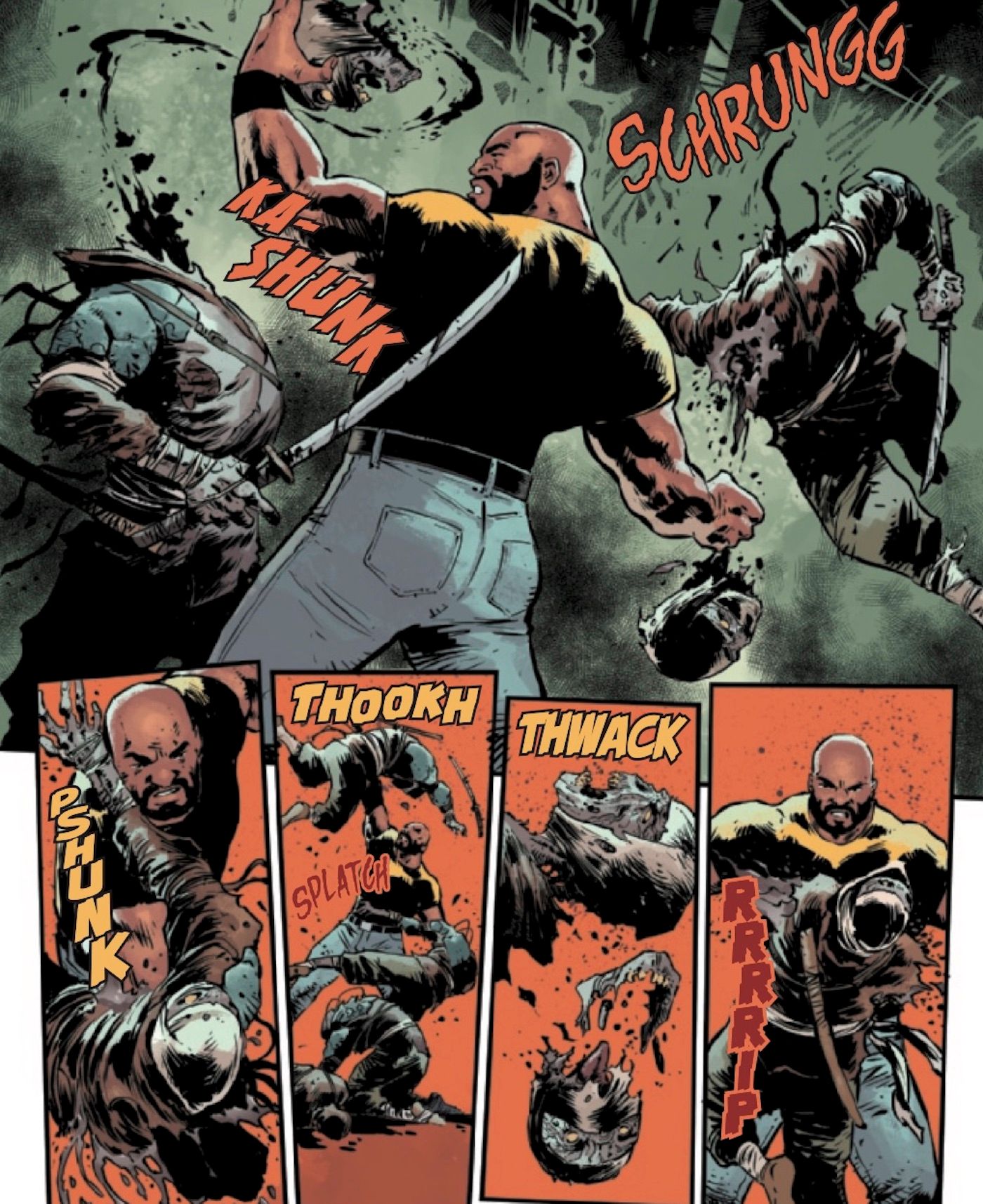 Iron Fist Luke Cage Zombies