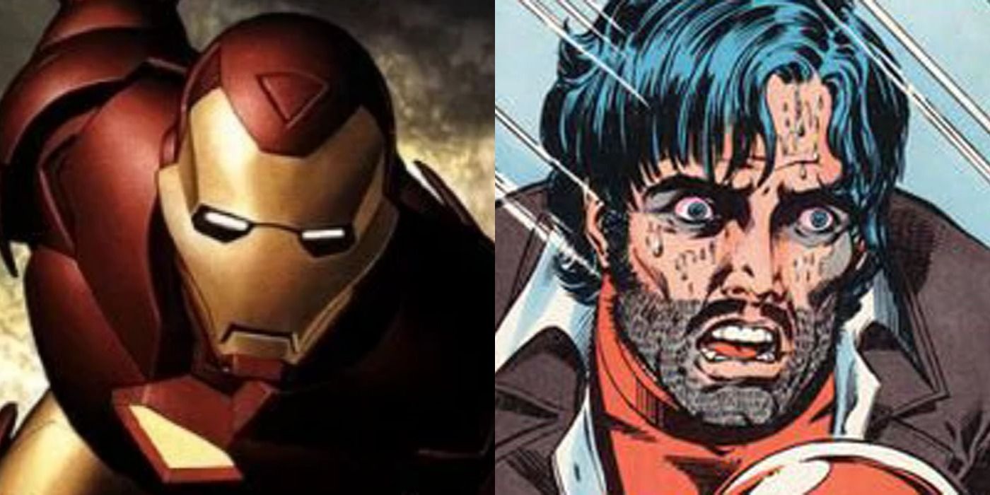 Iron Man in Extremis and Tony Stark in Demon in a Bottle.