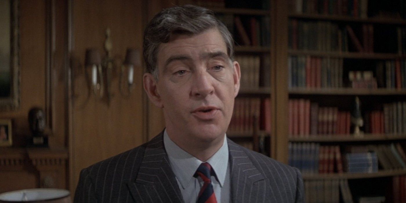 James Villiers as Bill Tanner in Bond For Your Eyes Only