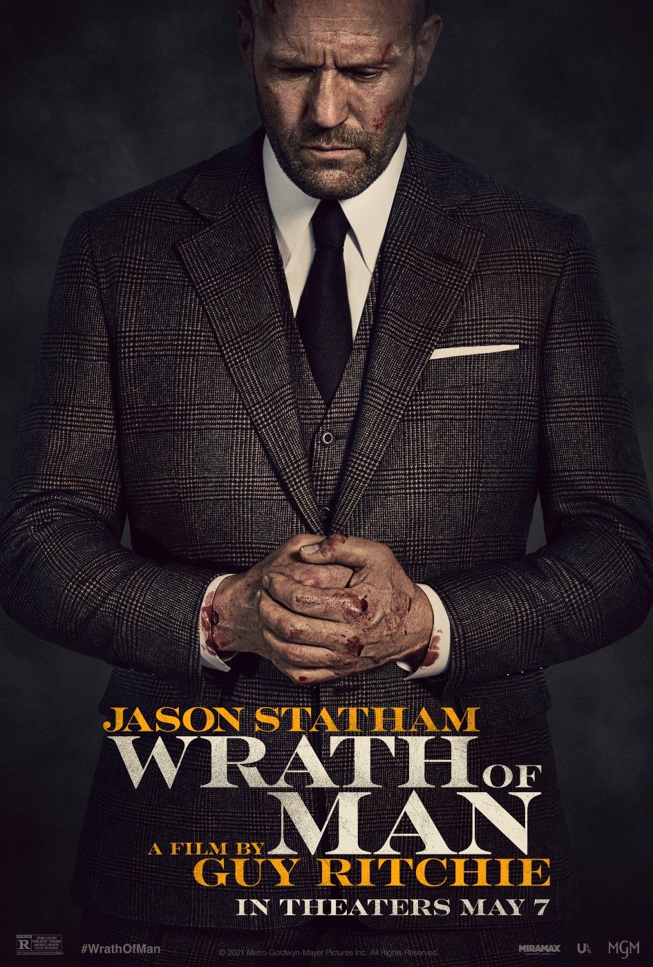 Jason Statham in Guy Ritchie Man of Wrath poster