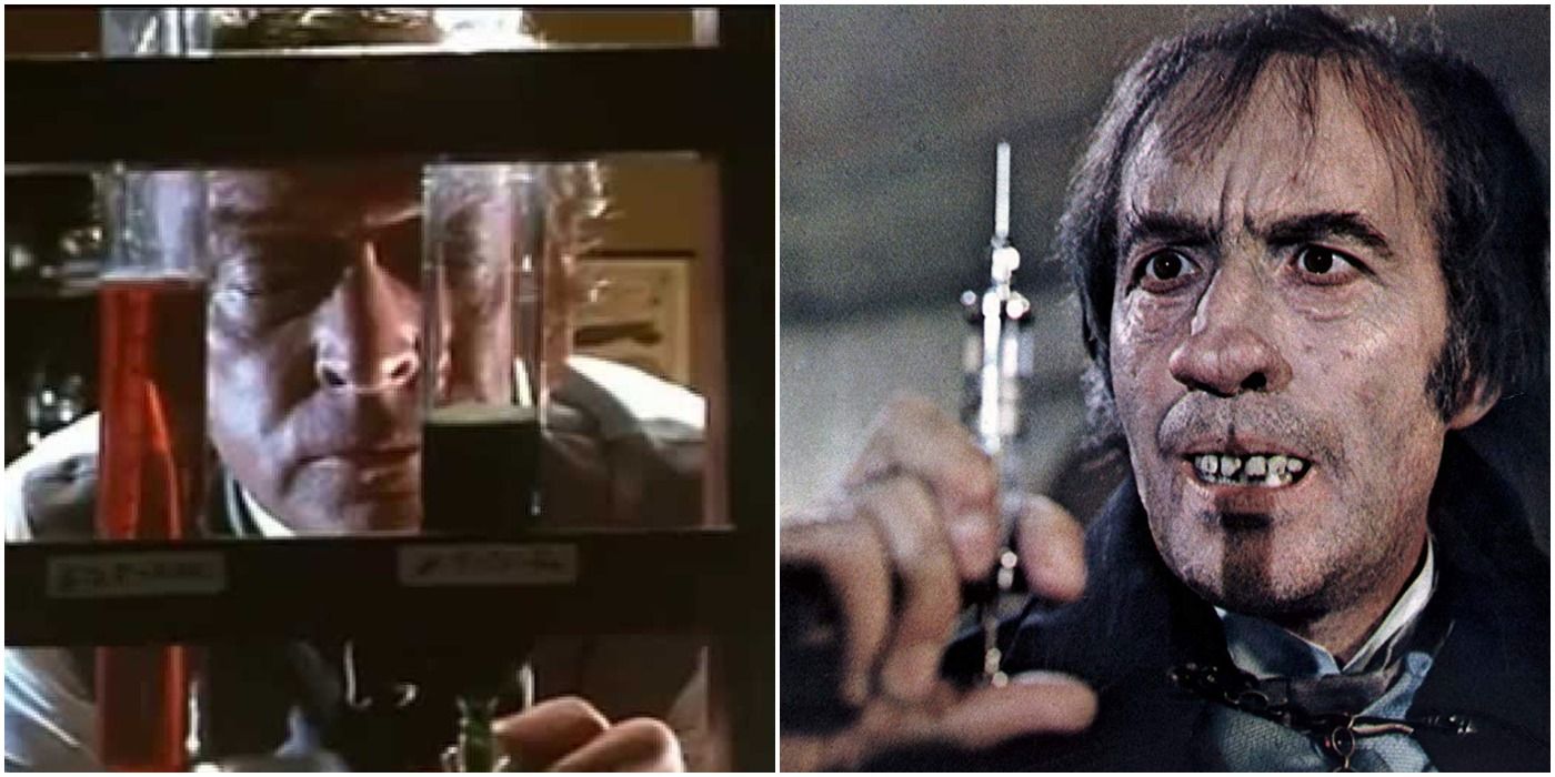 Split image of Jekyll and Hyde