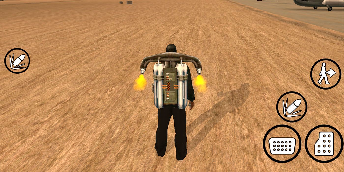 Grand Theft Auto's Best Vehicle Ever Was Only In GTA: San Andreas Jetpack
