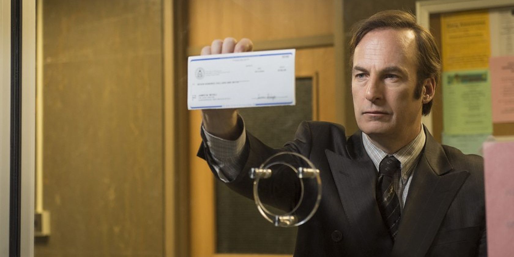 Jimmy working as a public defender on Better Call Saul