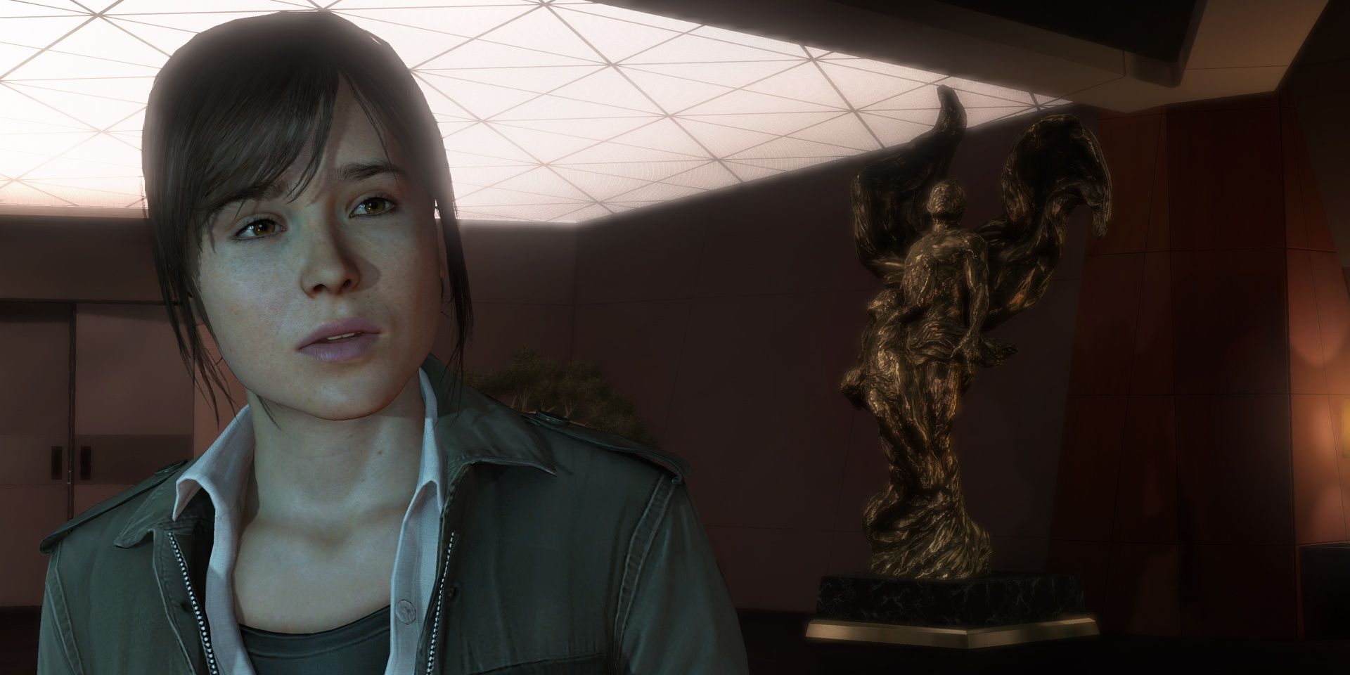 Elliot Page in the video game Beyond Two Souls