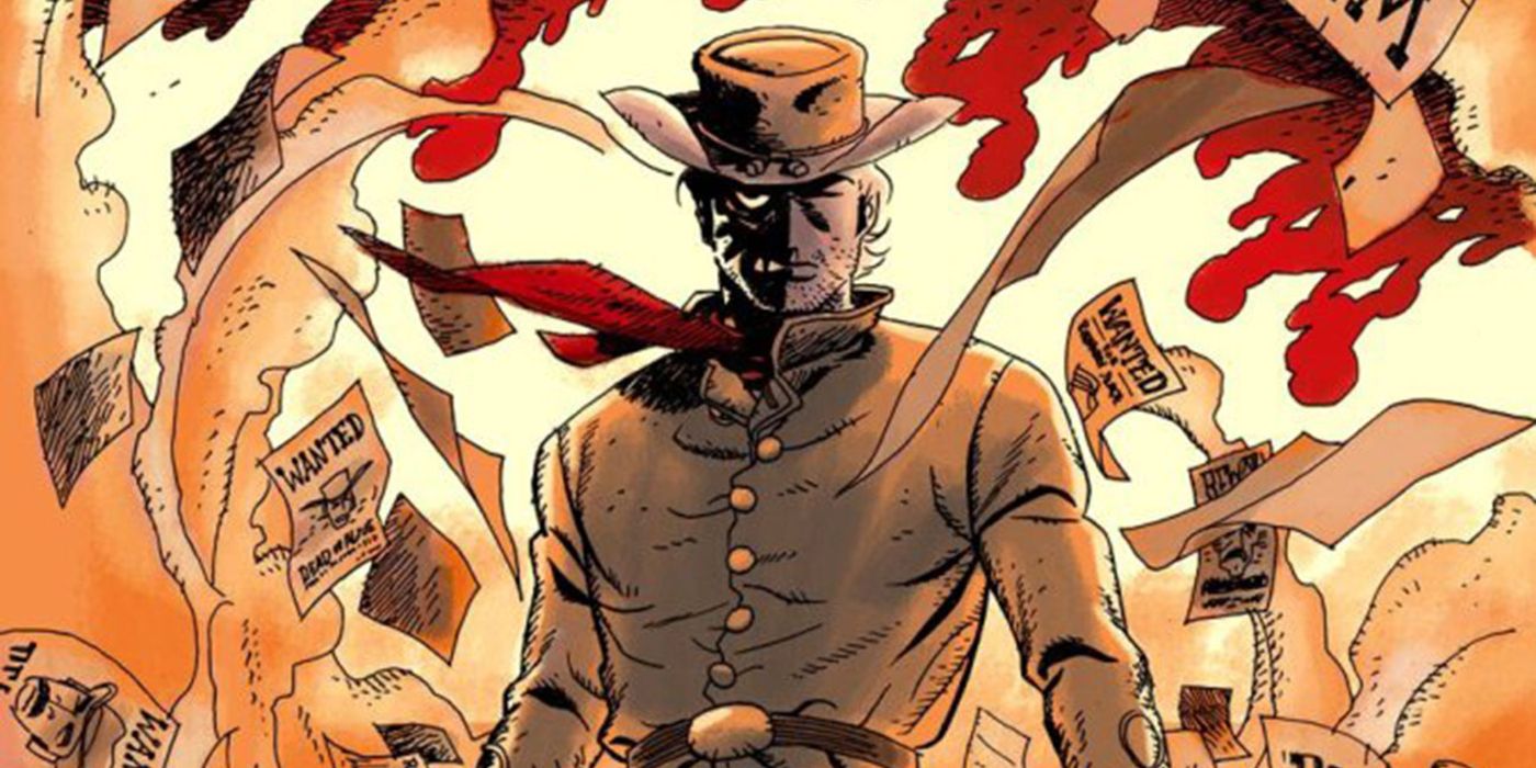 Jonah Hex Standing In Front Of Fire - DC Comics