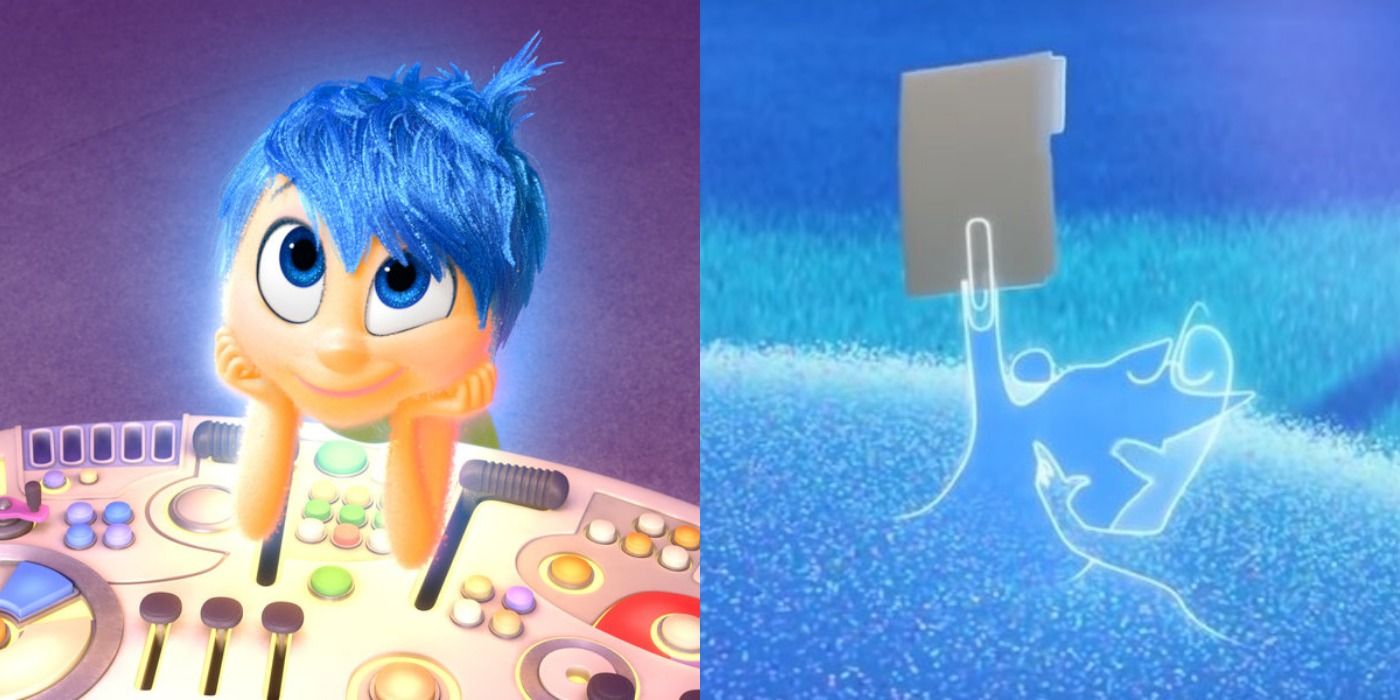 Joy from Inside Out and Terry from Soul