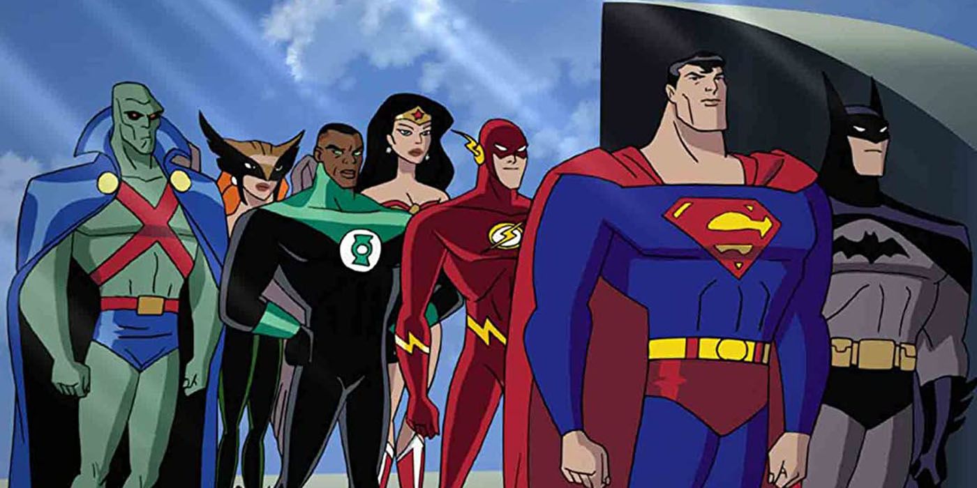 The animated Justice League Unlimited.