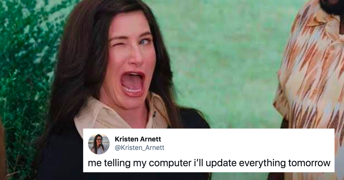 Agatha Harkness meme about updating computers
