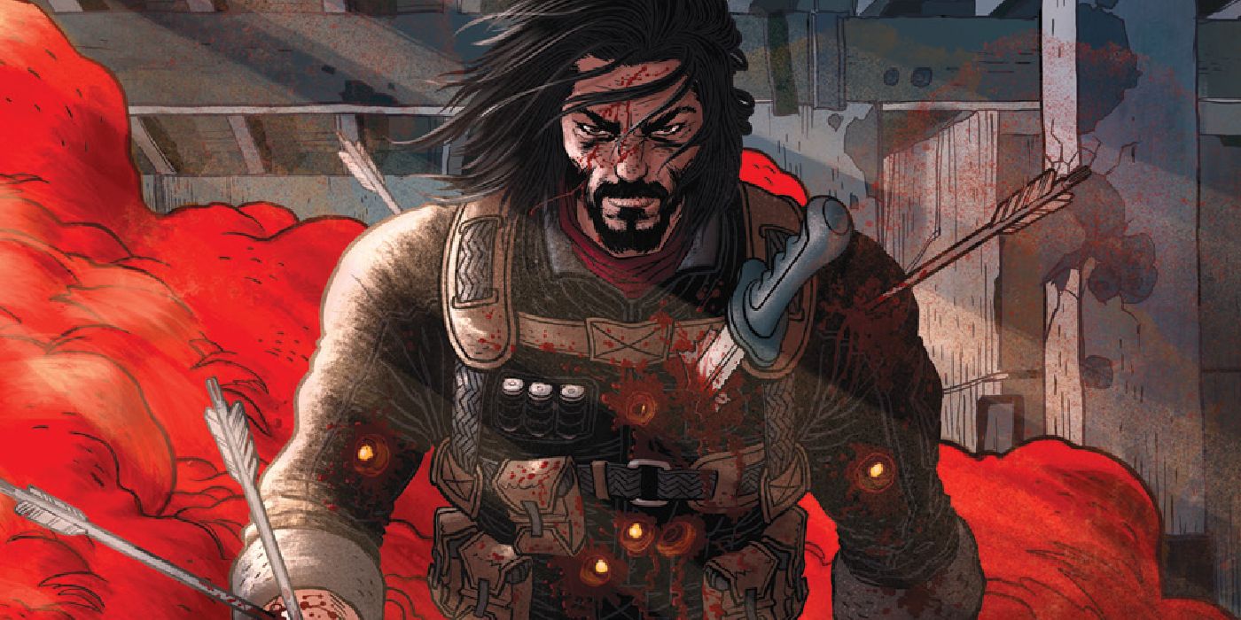 Keanu Reeves' comic book character BRZRKR