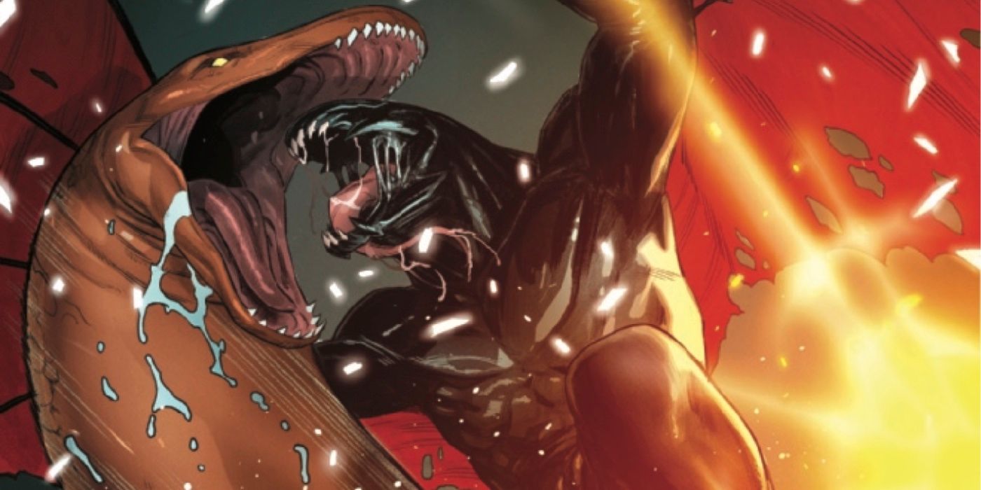 Spider-Man Unleashes Dinosaurs Into King in Black’s Battle