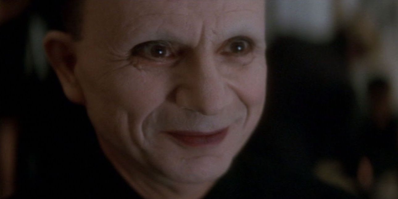 The Mystery Man smiles in Lost Highway